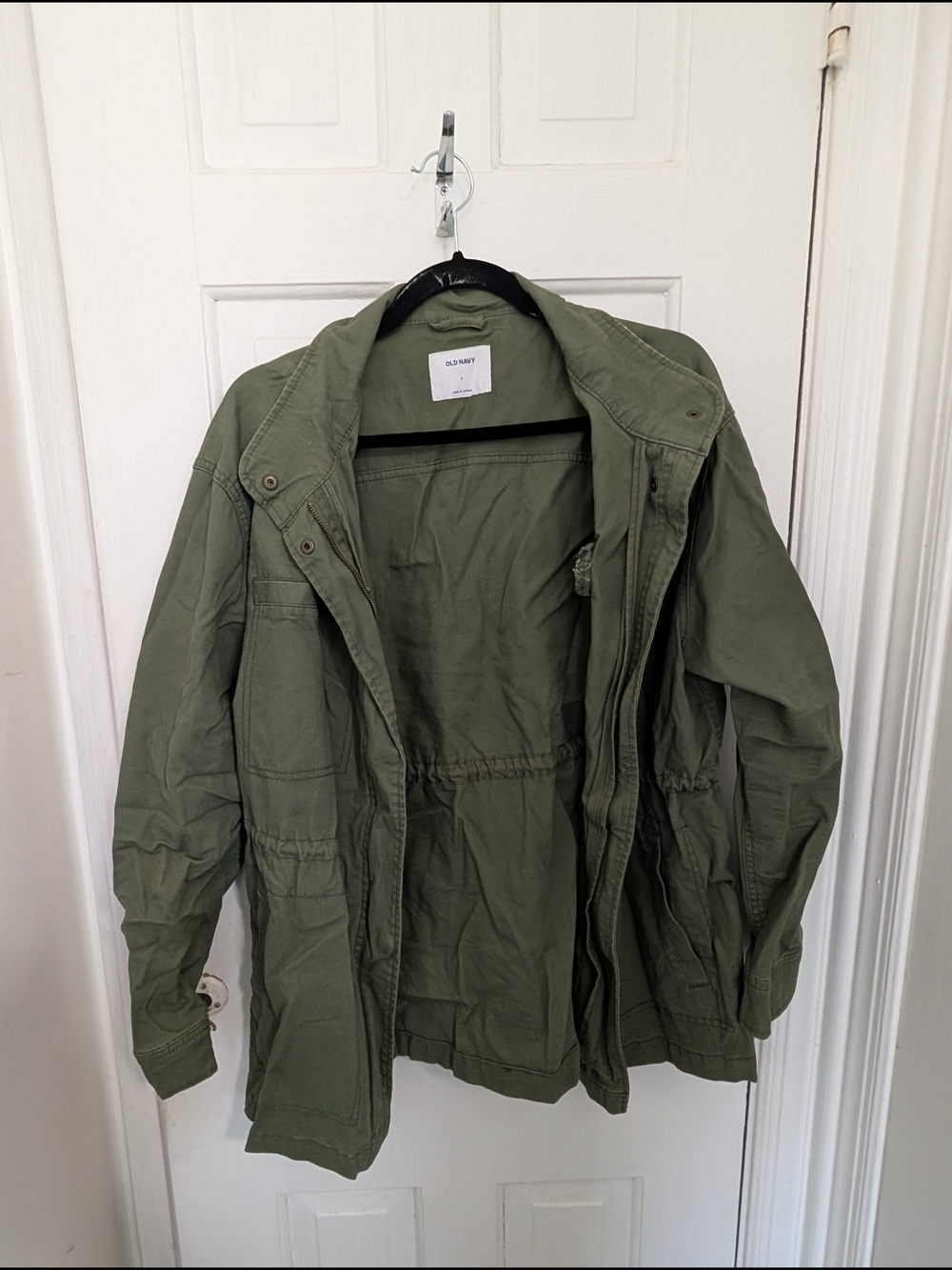 Olive Green Utility Jacket - Women's Old Navy